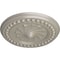 Ekena Millwork Foster Shell Ceiling Medallion (Fits Canopies up to 9 5/8"), 15 3/4"OD x 2"P, Pearl White CM15FOPWS - alternate 2